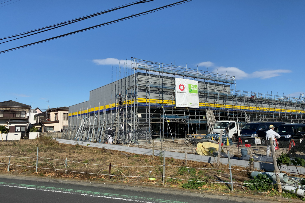 小金城趾駅近く 小金城趾こどもの遊び場跡地にドラッグストア マツモトキヨシ がオープン予定 現在建設工事中 テニスクラブ隣 松戸つうしん 松戸市の地域ブログ 地元情報をあなたにガッツリと